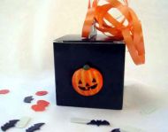 Halloween Favour Box with Pumpkin