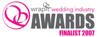 wrapit Wedding Industry Awards Finalist 2007
